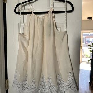 Lilly Pulitzer Cream Spaghetti Strap Top